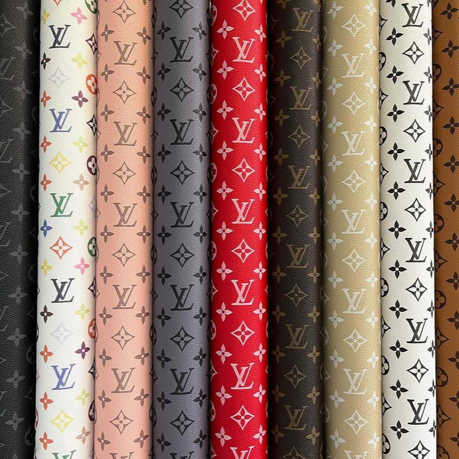 Louis Vuitton Designer Classic Leather - 14 Color - Louis vuitton  leather by the yard